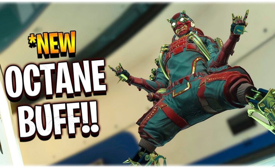 the *NEW OCTANE BUFF is absolutely insane!! (Apex Legends Season 8)