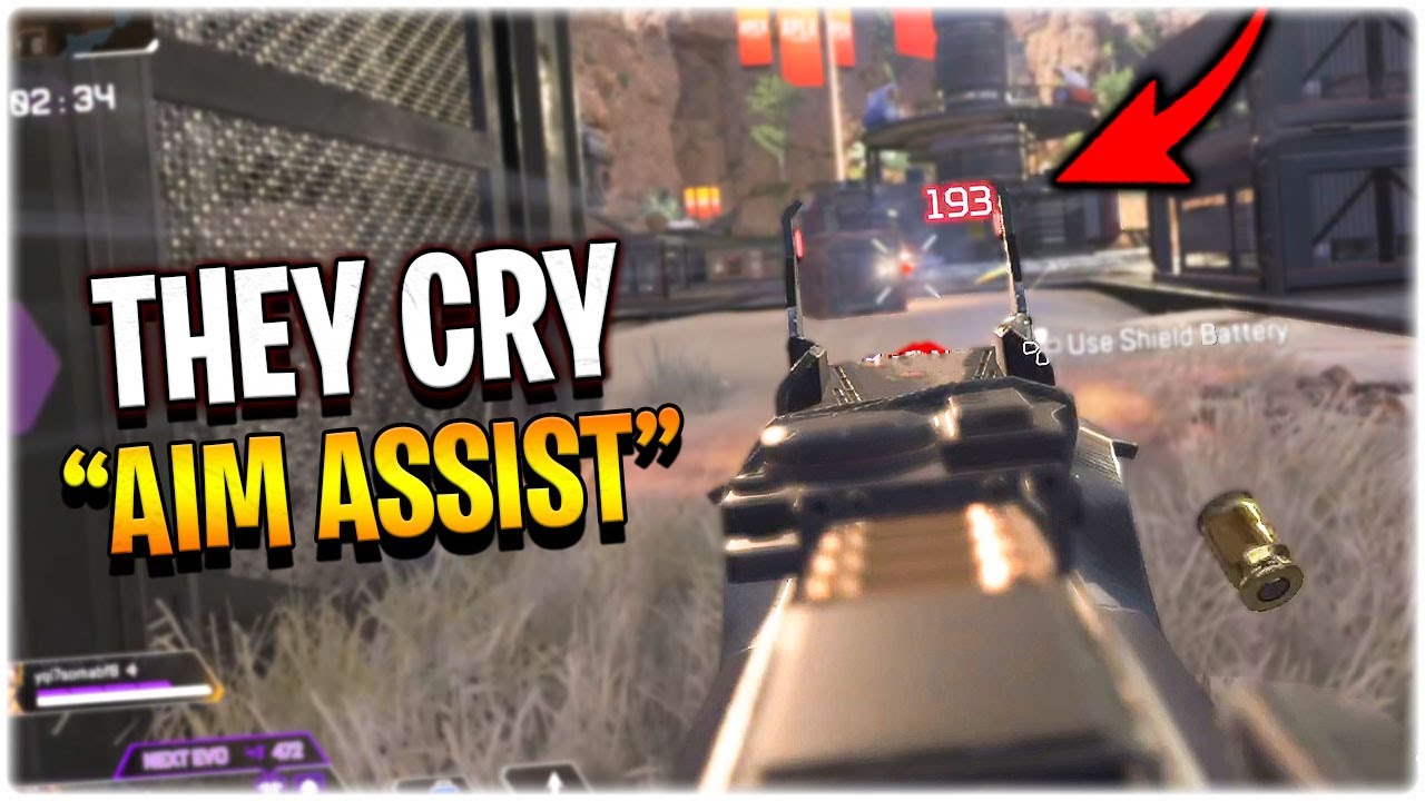 they say we are only good because of AIM ASSIST.. (Apex Legends Season 8)