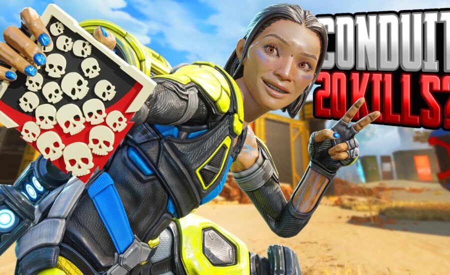 Conduit 20 KILLS and 4,300 Damage? Apex Legends Gameplay Season 19 23 Conduit 20 KILLS and 4,300 Damage? Apex Legends Gameplay Season 19