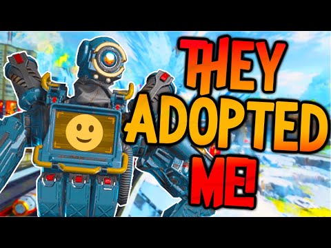 I GOT ADOPTED IN APEX LEGENDS! *FACECAM*