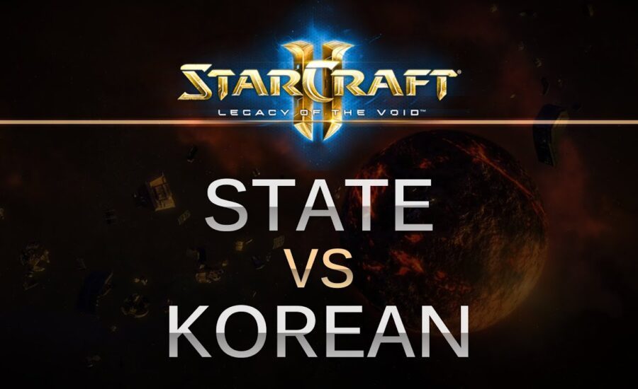 SC2 -- Legacy of the Void -- State (P) v  Korean (T) on Lerilak Crest