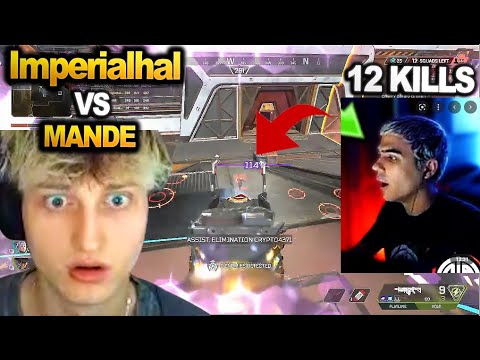 TSM Imperialhal team vs MANDE team in algs scrims!! CEO IS IMPRESSED BY THIS TEAM!!