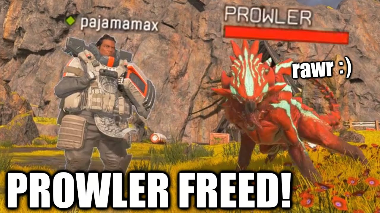 so we actually set the prowler FREE in apex legends
