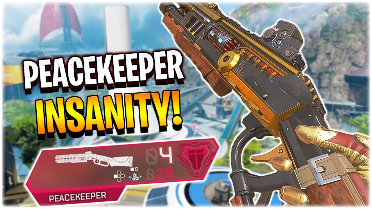 this is why they put the Peacekeeper in the care package.. (Apex Legends Season 7)